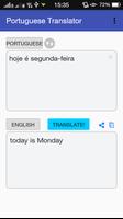 Portuguese English Translator capture d'écran 1