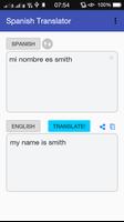 برنامه‌نما English Spanish Translator عکس از صفحه