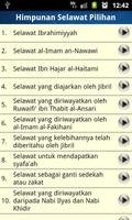 برنامه‌نما 19 Selawat Pilihan عکس از صفحه