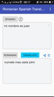 Romanian Spanish Translator スクリーンショット 2