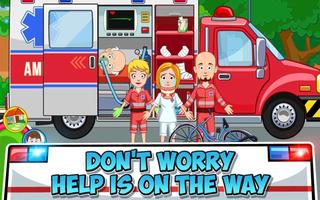 My Town : Fire station Rescue স্ক্রিনশট 1