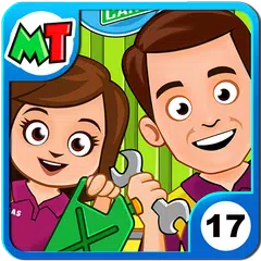 My Town：汽車（清洗、修理和開車） APK 下載