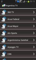 Argentina TV Channels Online โปสเตอร์