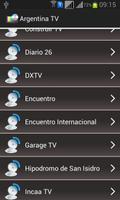 Argentina TV Channels Online captura de pantalla 3