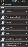 Brazil TV Channels Online capture d'écran 2