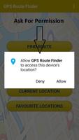 GPS Route Finder ภาพหน้าจอ 1