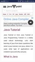 برنامه‌نما JavaTpoint (Official) عکس از صفحه