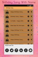 Birthday Song With Name capture d'écran 3