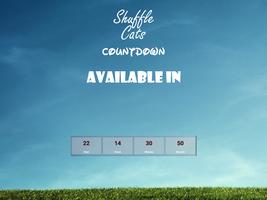 Countdown for Shuffle Cats captura de pantalla 1
