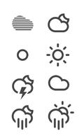 MYC Weather Theme - climaconsM पोस्टर