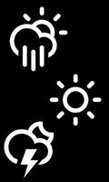 MYC Weather Theme - climaconsW Affiche