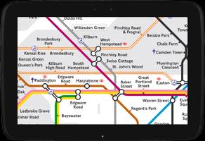 London tube map capture d'écran 2