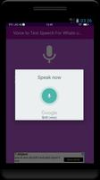Voice to Text Speech - For whats app facebook chat capture d'écran 3