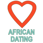 African Dating, chat, dates biểu tượng