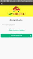 MyFroodle Food Ordering App الملصق