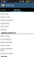 2 Schermata SIM card Toolkit manager application