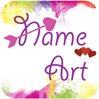 My Name Art - Text on Pic icône