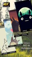 Totoro Wallpapers HD 4K Affiche
