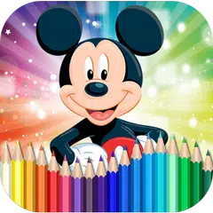 How to Color Mickey Mouse - Coloring Book APK Herunterladen