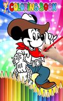 How to Color Mickey Mouse - Coloring Book ảnh chụp màn hình 3