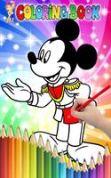 How to Color Mickey Mouse - Coloring Book capture d'écran 1