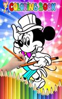 How to Color Mickey Mouse - Coloring Book ảnh chụp màn hình 2