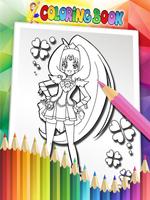 How To Color Pretty Cure Free capture d'écran 1