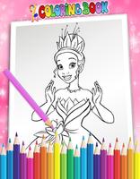 How To Color Disney Princess - Coloring Book ภาพหน้าจอ 2