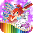 How To Color Winx Club - Coloring Pages APK