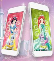Disney Princess Lock Screen Phone Free Affiche
