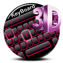 3D Black Keyboard Themes - Black Curved Keyboard APK
