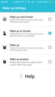 Smart Wake Up Device - One tap screen on off plakat