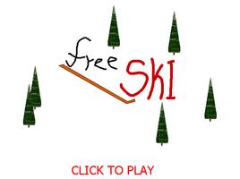 Free Ski Poster