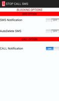 STOP SMS & CALL capture d'écran 1