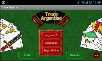 Truco Argentino Online Cartaz