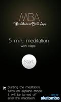 Meditation Bell App captura de pantalla 1
