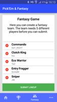Pick'Em & Fantasy ảnh chụp màn hình 1