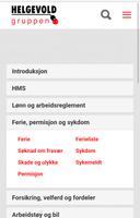 Helgevold Gruppen Portalen スクリーンショット 1