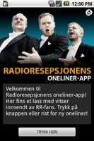 Radioresepsjonens Oneliner-app Affiche