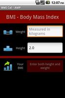 BMI Cal - AMP पोस्टर