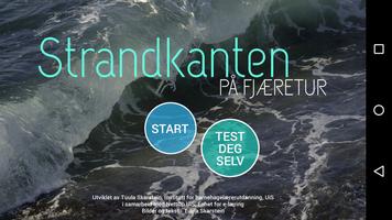 Strandkanten for mobil Affiche