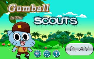 gumball in the scouts Affiche