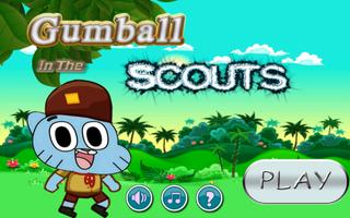 gumball in the scouts постер