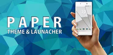 Paper Launcher Theme