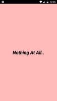 Nothing poster