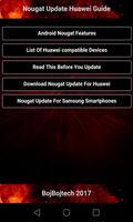 Nougat Update Huawei Guide poster