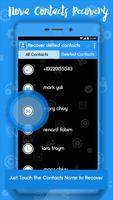 Recover Deleted Contacts โปสเตอร์