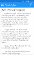 Novel Hijrah Fahra ภาพหน้าจอ 2