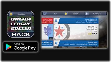 Hack For Dream League Soccer -Joke App -New Prank! Affiche