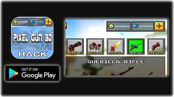 Hack For Pixel Gun 3d Cheats New Prank! Affiche